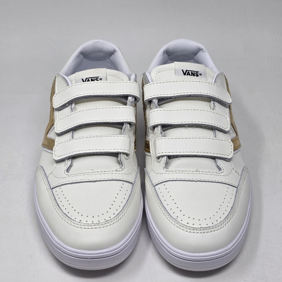 VANS LOWLAND LOW UNISEX MEN SIZE 8 WOMEN SIZE 9.5 SHOES MARSHMALLOW/GOLD NEW - Picture 8 of 11